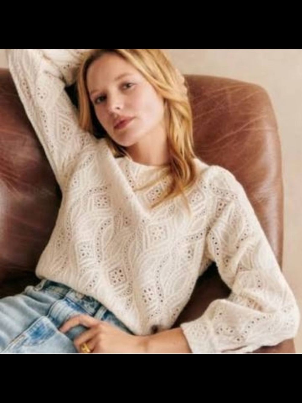 Sezane Jesse Blouse